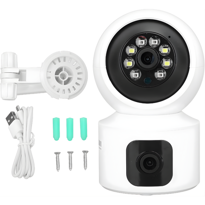 WIFI SMART DOBLE CÁMARA – Seguridad inteligente, visión total y tranquilidad en todo momento