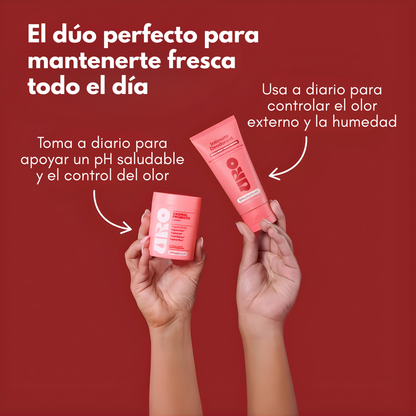 URO CREAM + URO PROBIOTICS – Equilibrio íntimo, frescura prolongada y cuidado completo para tu bienestar femenino