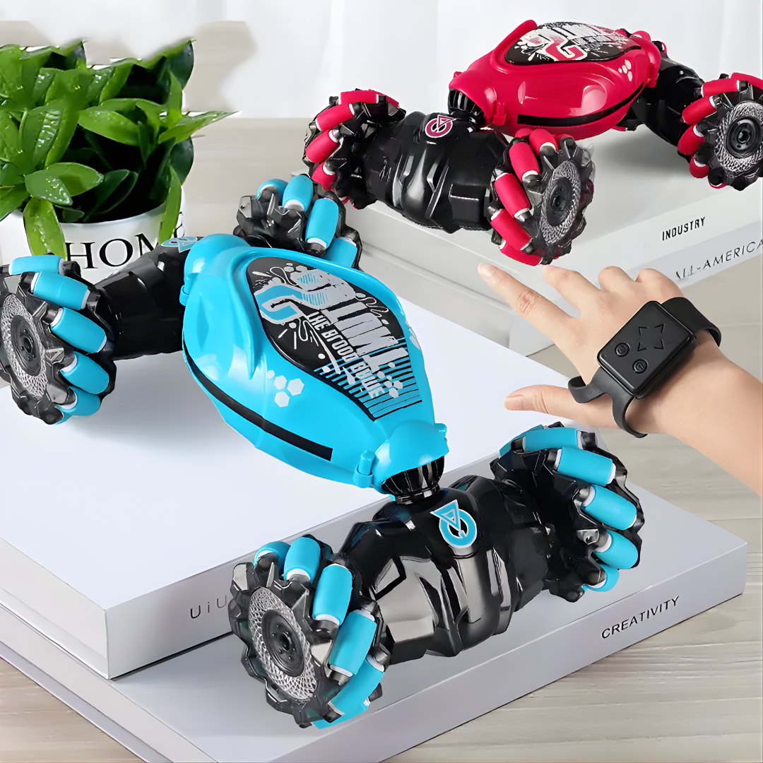 COCHE TODOTERRENO CONTROL A MANO – Aventura extrema, acrobacias sin límites y diversión directa en tus manos