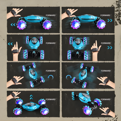 COCHE TODOTERRENO CONTROL A MANO – Aventura extrema, acrobacias sin límites y diversión directa en tus manos