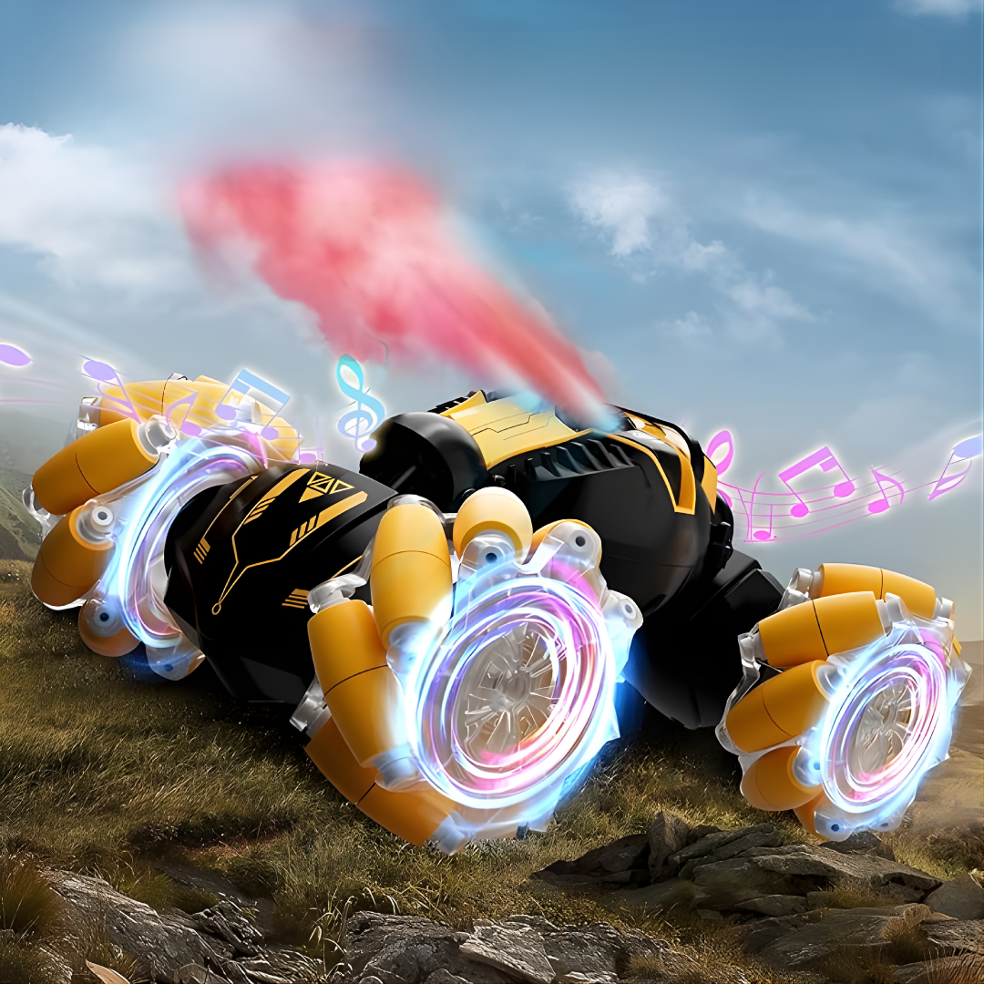 COCHE DE ACROBACIAS TODOTERRENO – Velocidad extrema, giros imposibles y diversión total en cualquier terreno