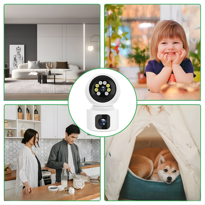 WIFI SMART DOBLE CÁMARA – Seguridad inteligente, visión total y tranquilidad en todo momento