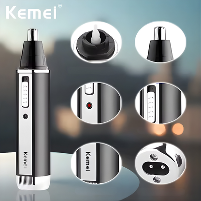 TRIMMER 4 EN 1 KEMEI RECARGABLE – Corte multipropósito, precisión profesional y versatilidad total sin cables