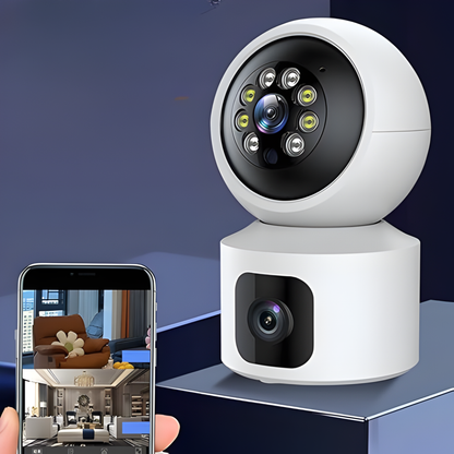 WIFI SMART DOBLE CÁMARA – Seguridad inteligente, visión total y tranquilidad en todo momento