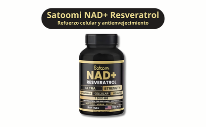 ✨NAD+ & RESVERATROL: ¡Cápsula de la Juventud!🔥