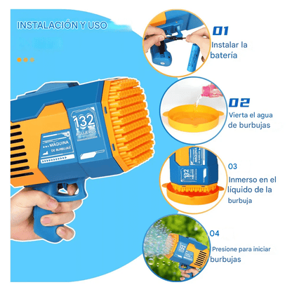 Bazooka de Burbujas™, el regalo perfecto