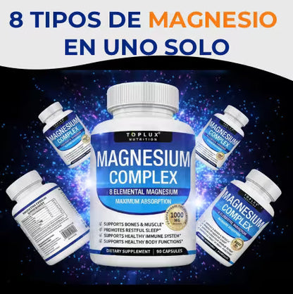 🔥2 x 1 Magnesio Complex™ 8 en 1  💊