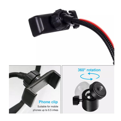 ARO DE LUZ RGB 30CM + TRIPODE 2MTS