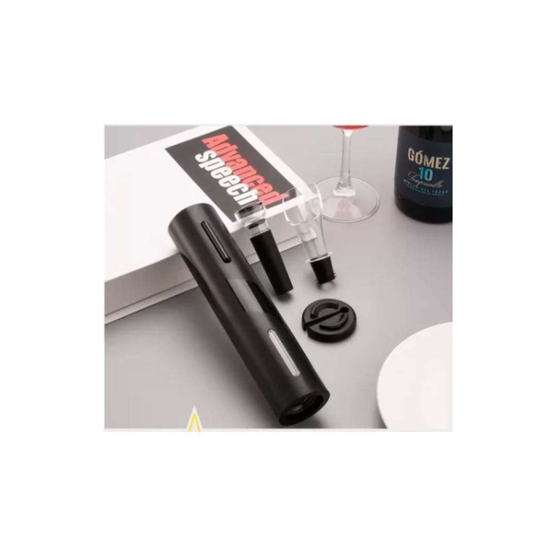 Kit Descorchador De Vino Electrico