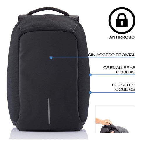 BOLSO MALETA ANTI-ROBO CON PUERTO USB