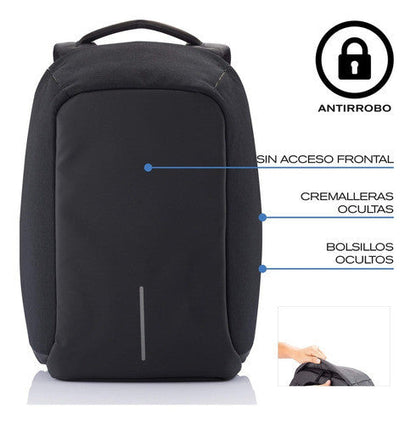 BOLSO MALETA ANTI-ROBO CON PUERTO USB